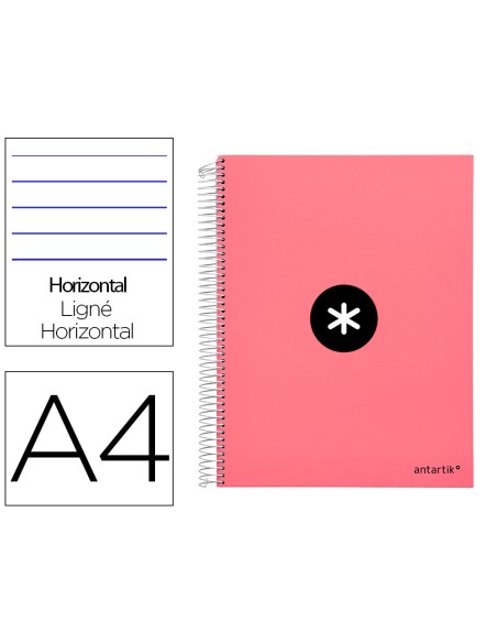 Cuaderno espiral a4 micro antartik tapa forrada...