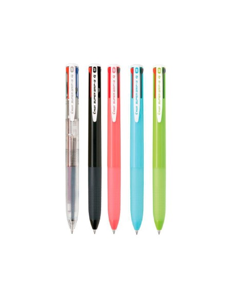 Boligrafo pilot super grip g 4 colores...