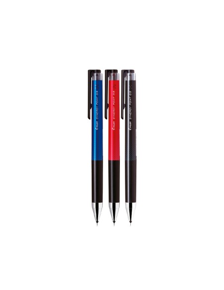 Boligrafo pilot synergy point retractil sujecion de caucho tinta gel 0,5 mm rojo