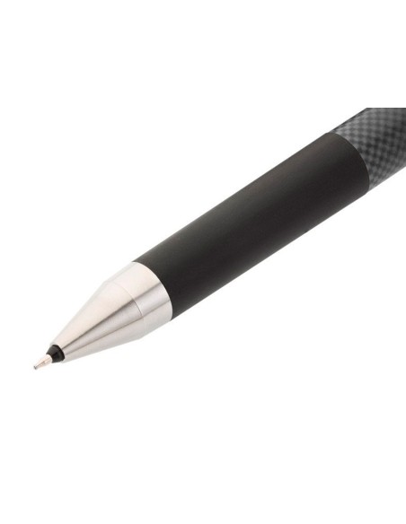 Boligrafo pilot synergy point retractil sujecion de caucho tinta gel 0,5 mm negro