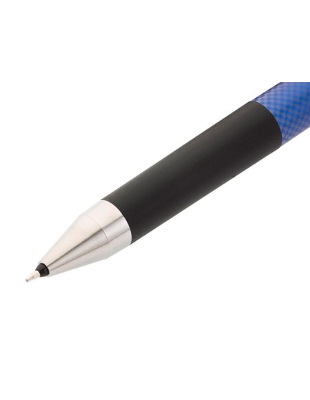 Boligrafo pilot synergy point retractil sujecion de caucho tinta gel 0,5 mm azul