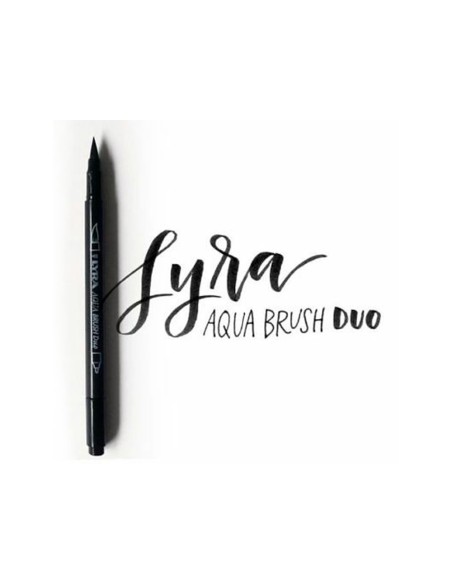 Rotulador lyra aqua brush acuarelable doble...