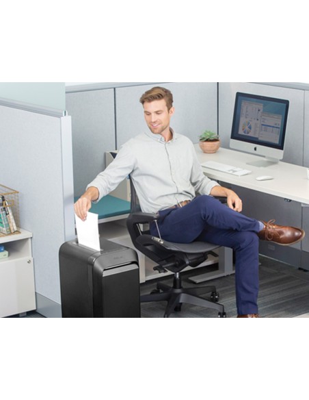 Destructora de documentos fellowes lx-220 capacidad de corte 20 h seguridad p4 destruye grapas clips y