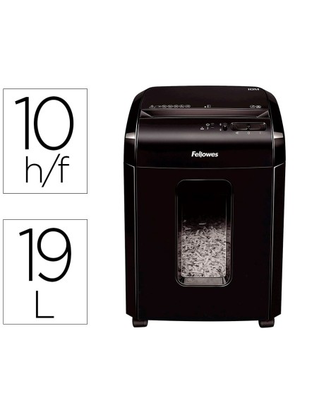 Destructora de documentos fellowes 10m...