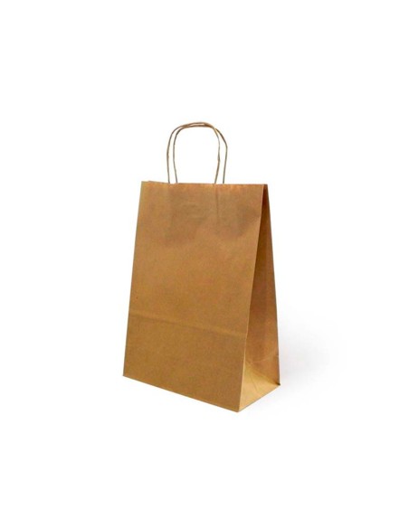 Bolsa kraft basika natural reciclado 90 gr asa...