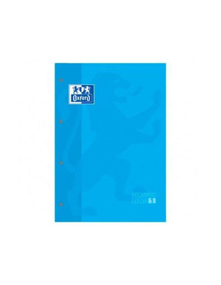 Recambio color 1 oxford din a4+ 80 hojas 90 gr...