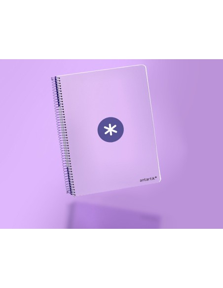 Cuaderno espiral a4 antartik tapa dura 80h 90gr...