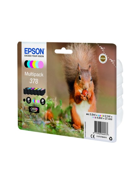 Ink-jet epson 378 expression home xp-8605 / 15000 / 8500 negro amarillo cian magenta cian claro magenta claro 360