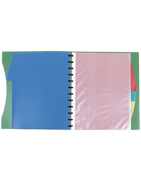 Carpeta liderpapel a4 con 40 fundas...