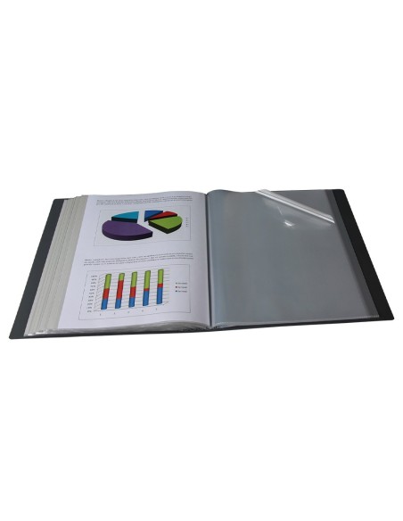 Carpeta liderpapel 60 fundas canguro pp din a4...