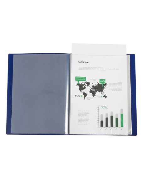 Carpeta liderpapel 30 fundas canguro pp din a4...