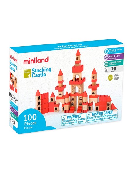 Juego miniland de construcccion 100 piezas...