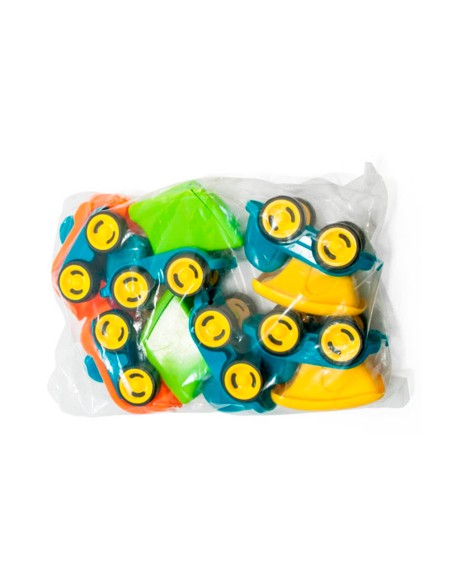 Juego miniland set de 12 minimobiles contenido surtido 370x280x100 mm