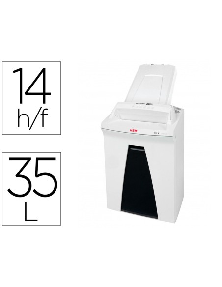 Destructora de documentos hsm securio af300 con...