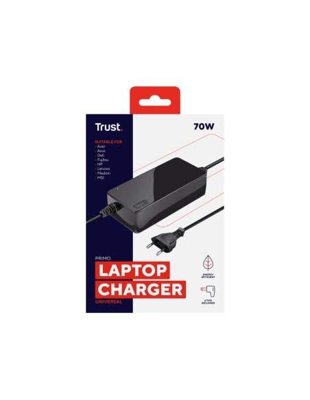 Adaptador de corriente trust primo universal...