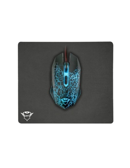 Pack alfombrilla + raton optico trust gaming...