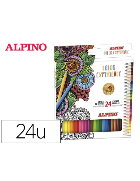 Lapices de colores alpino experience mina...