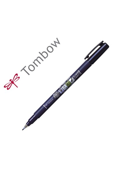 Rotulador tombow fudenosuke tinta base de agua...