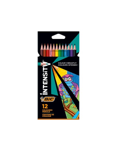 Lapices de colores intensity caja de 12...