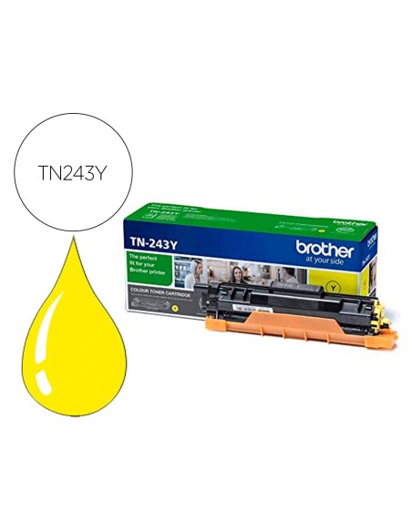Toner brother tn243y dcp-l3510cdw / hl-...