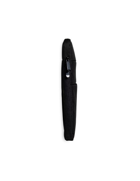 Funda para portatil q-connect 15,6\" con asas retractiles cremallera 3 bolsillos exteriores negro