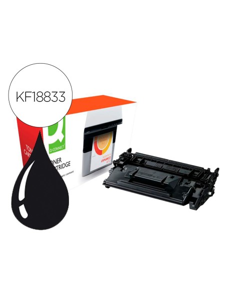Toner compatible q-connect canon lbp214 i-sensys lbp 212 / 214 / 215 negro 3100 paginas