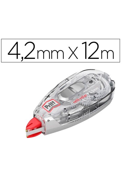 Corrector pritt roller flex recargable 4,2 mm x...