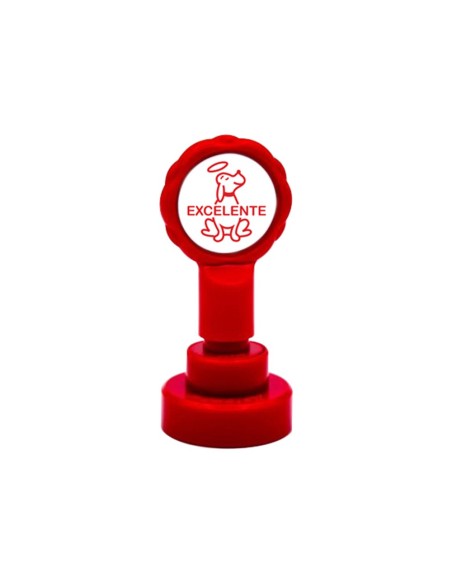 Sello artline emoticono excelente color rojo 22...