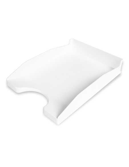 Bandeja sobremesa plastico q-connect blanco...