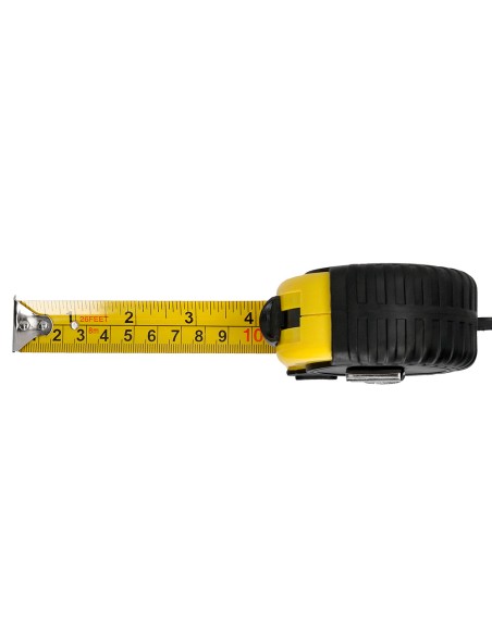Flexometro q-connect con freno material antichoque 25 mm de ancho longitud 8 mt