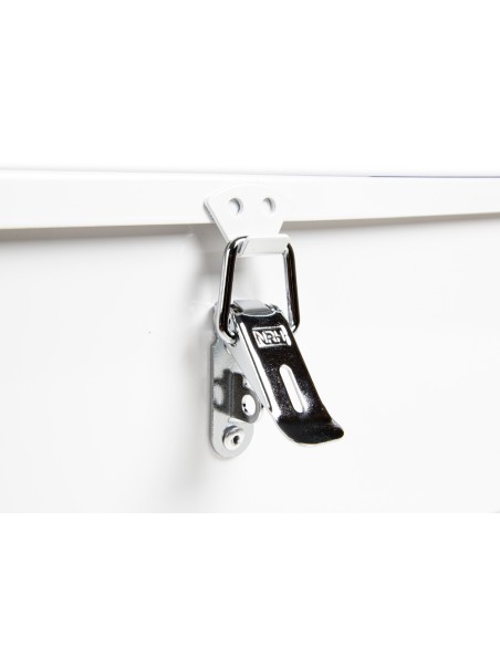 Botiquin q-connect metalico 4 compartimentos vacio primeros auxilios 330x360x120 mm