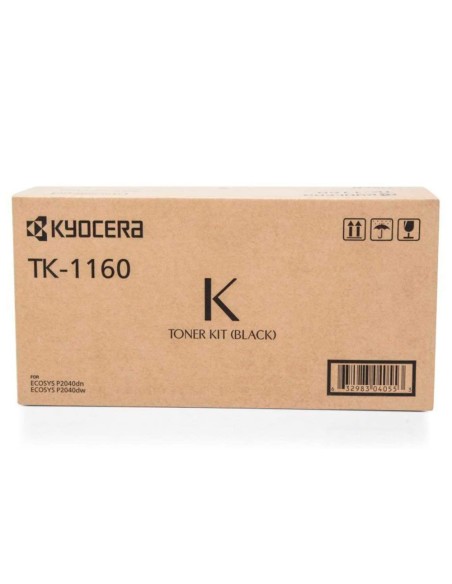 Toner kyocera tk-1160 ecosys p2040dn negro 7200 paginas