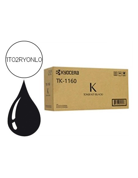Toner kyocera tk-1160 ecosys p2040dn negro 7200...