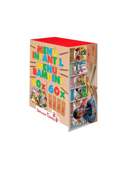 Kit para colorear welcome family con 60...