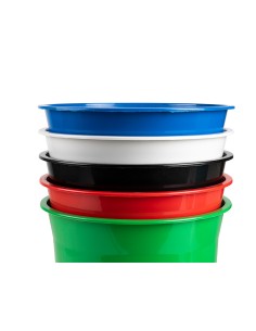 Papelera plastico q-connect... 2