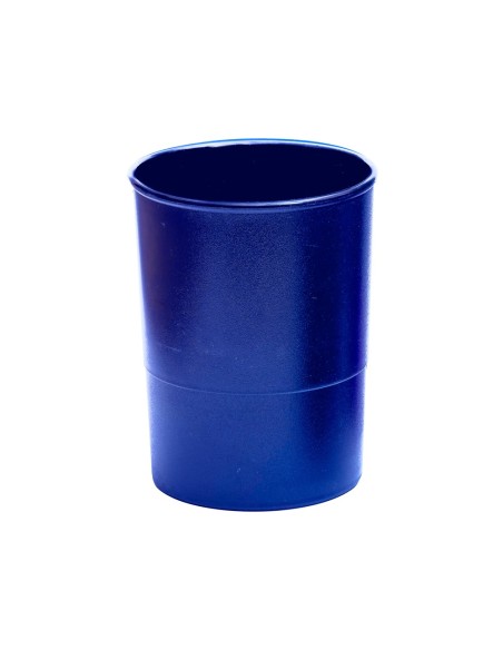 Cubilete portalapices q-connect azul opaco...