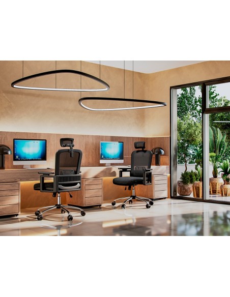 Silla de direccion q-connect ergonomica base...