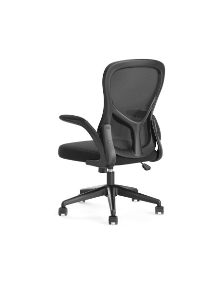 Silla giratoria q-connect base metal regulable en altura 910+75mm alto 610mm ancho 550mm profundidad negro