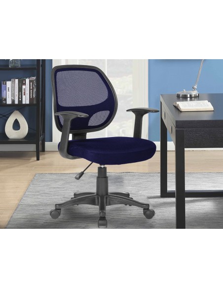 Silla giratoria q-connect respaldo medio...