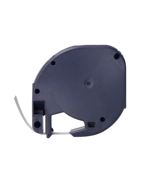 Cinta q-connect 12mm x 4mt negro-rojo cosmico...