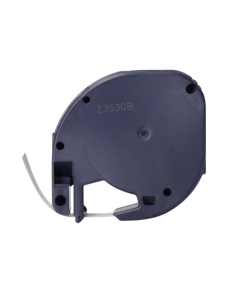 Cinta q-connect 12mm x 4mt negro-blanco perla...
