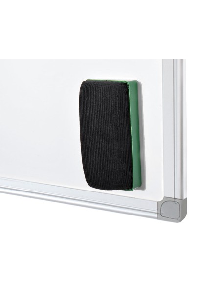 Pizarra blanca q-connect lacada magnetica marco aluminio 60x45 cm