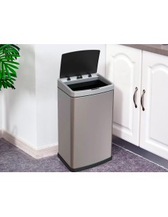 Papelera metalica q-connect...