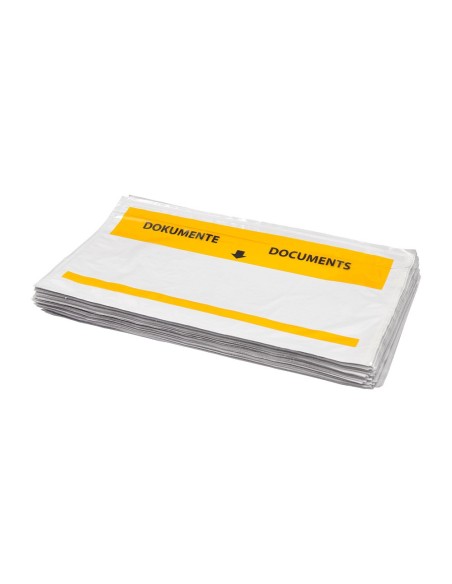 Sobre autoadhesivo q-connect portadocumentos...