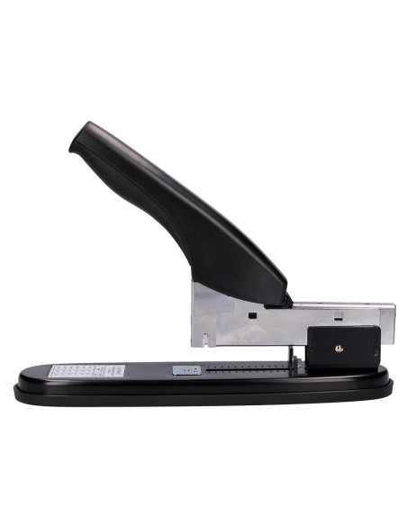 Grapadora q-connect kf02293 metalica capacidad 150 hojas color negro