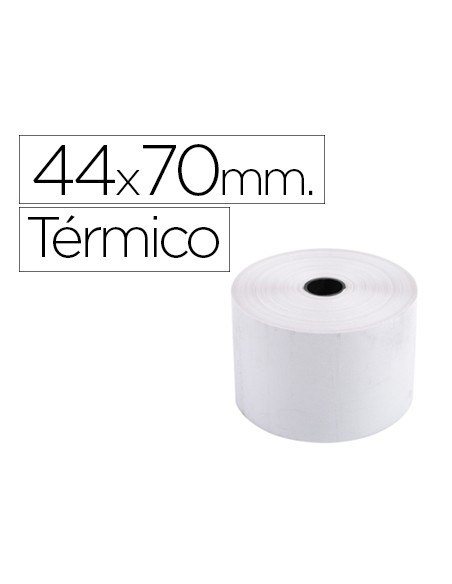 Rollo sumadora exacompta termico 44 mm x 70 mm 55 g/m2 sin bisfenol a