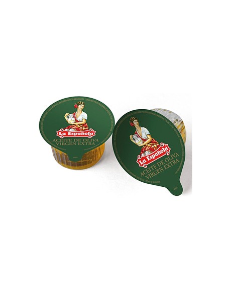 Aceite oliva virgen extra la española capsula monodosis 15 ml caja de 120 unidades