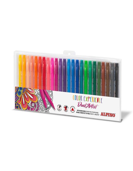 Rotulador alpino dual artist color experience...