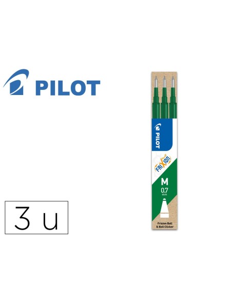 Recambio boligrafo pilot frixion ball verde...