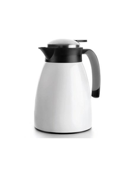 Jarra servidor termo lacor interior acero inoxidable color blanco 1l